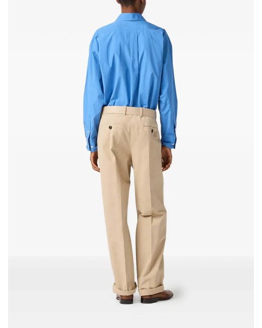 Miu Miu Natural Gabardine Pants