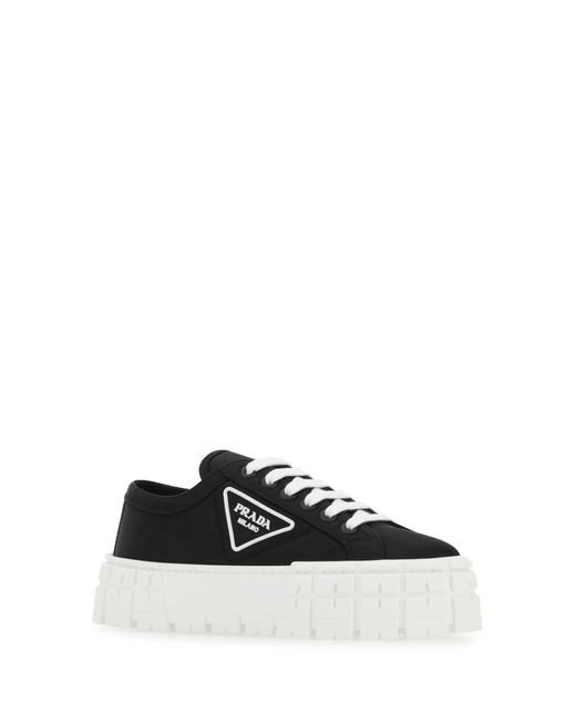 Prada Black Nylon Sneakers