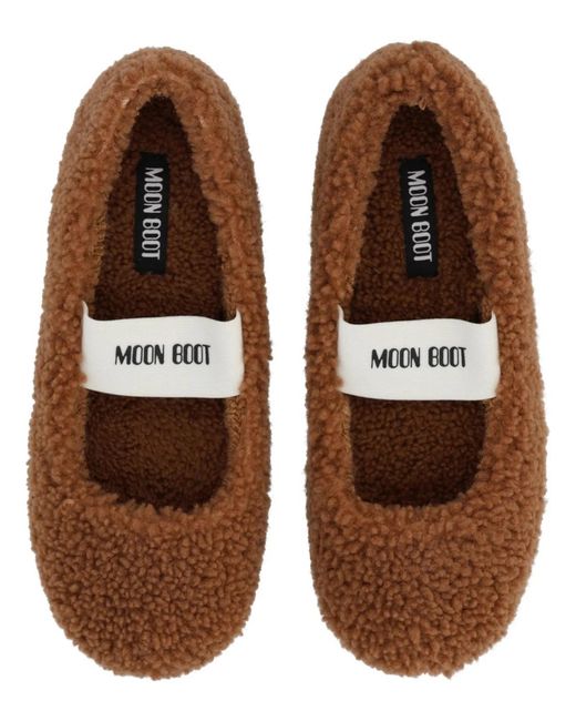 Moon Boot Brown Ballerinas