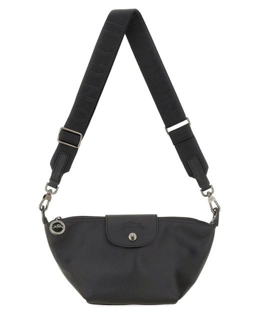 Longchamp Black Borsa A Tracolla Le Pliage Xtra