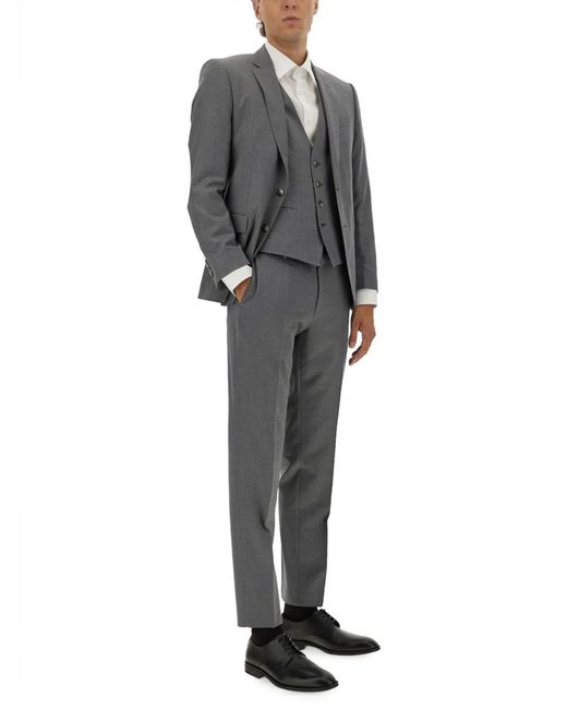 Boss Gray Slim Fit Vest for men