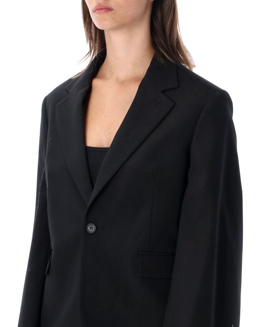 J.W. Anderson Black Bell Sleeve Jacket