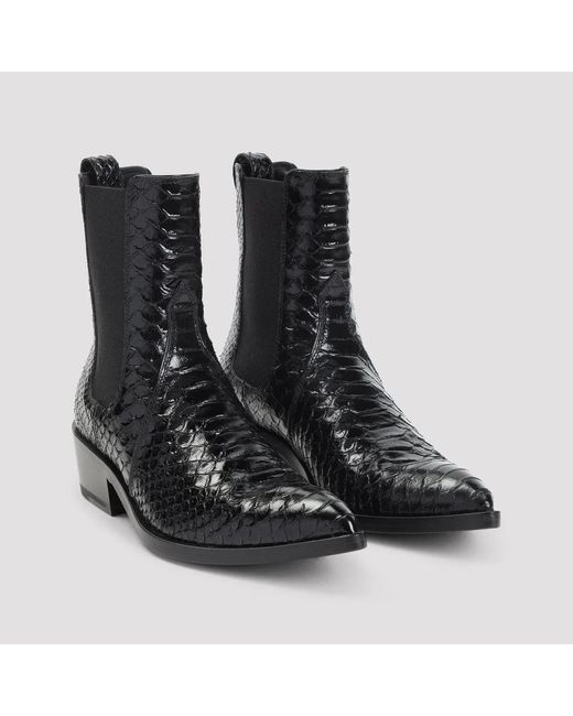 Tom Ford Black Booties