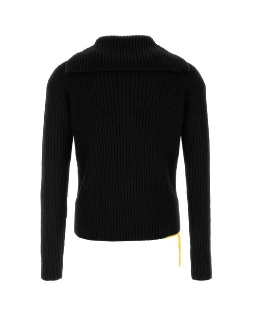 Fendi Black Cardigan Maxi Coste for men