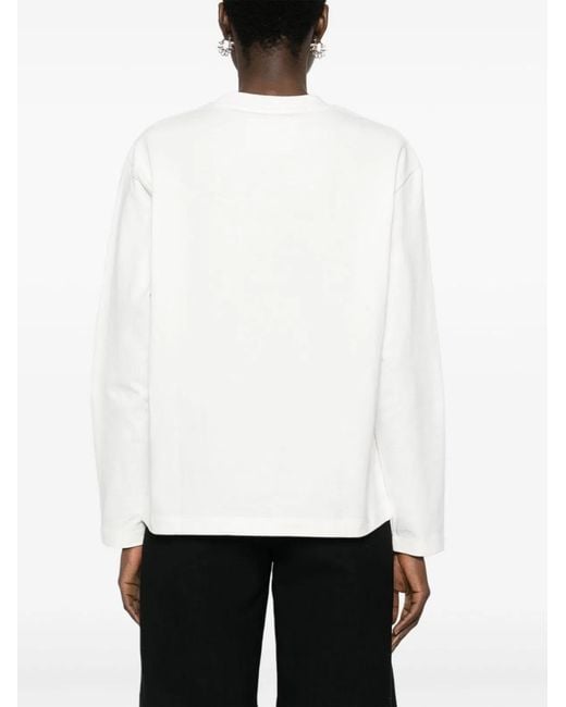 Jil Sander Black Logo T-Shirt