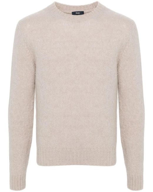 Herno Brown Sweater for men