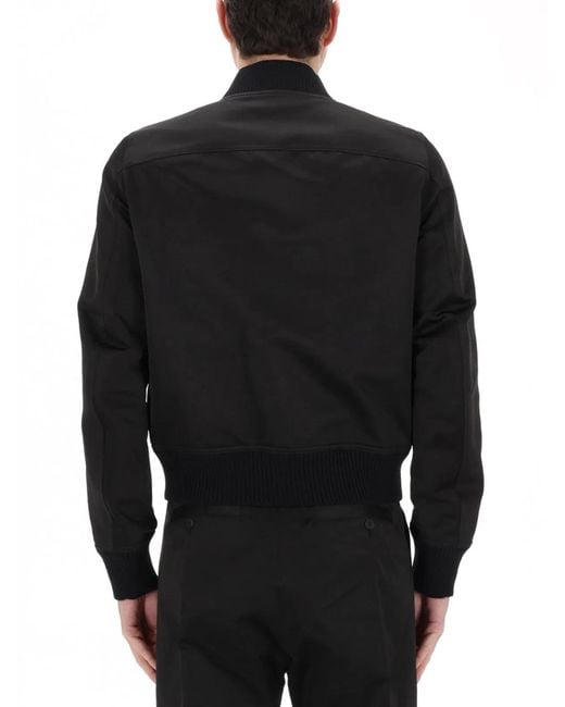 Rick Owens Black "Heizer Flight" Jacket for men