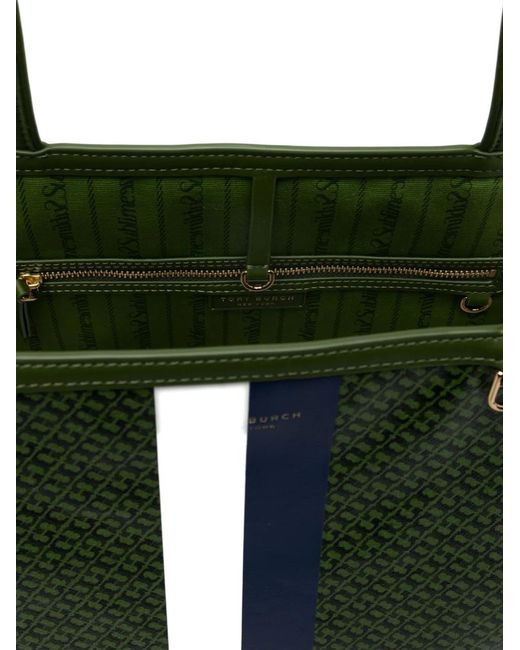 Tory Burch Green Bag Racer