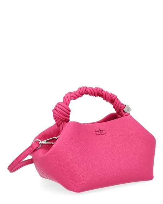 Ganni Pink Borsa "Bou" Small