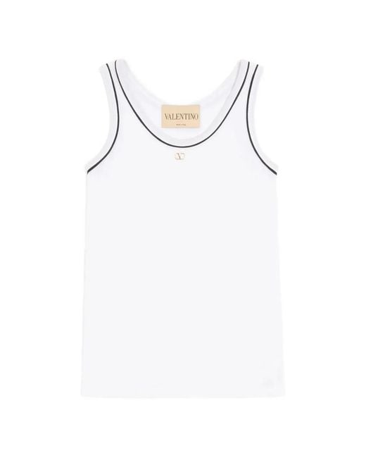 Valentino Garavani Multicolor Cotton Jersey Top