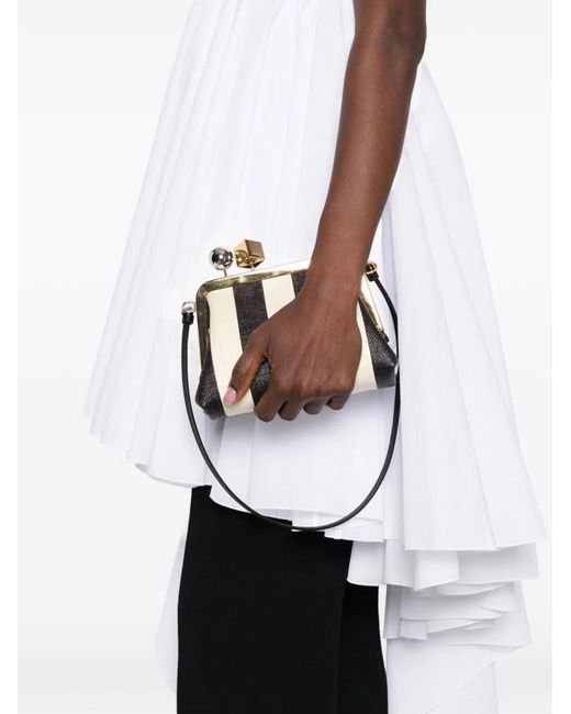 Jacquemus White Cotton Shoulder Bag