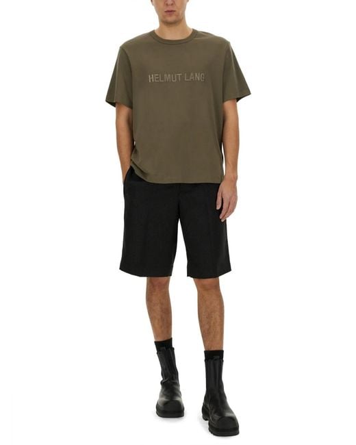 Helmut Lang Black Short Car Tailored for men