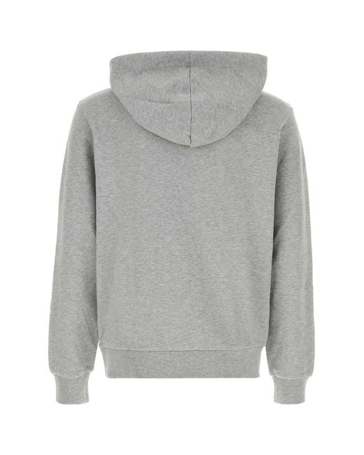 A.P.C. Gray Hoodie Standard Grand Vpc