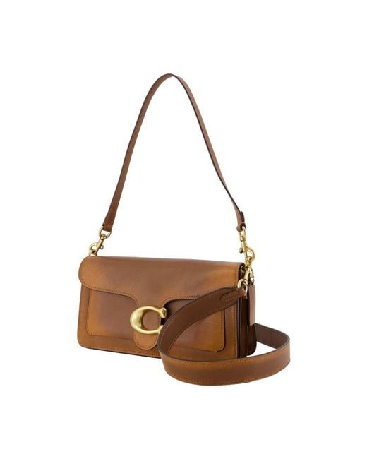 COACH Brown Soft Tabby 26 Loved Shoulder Bag