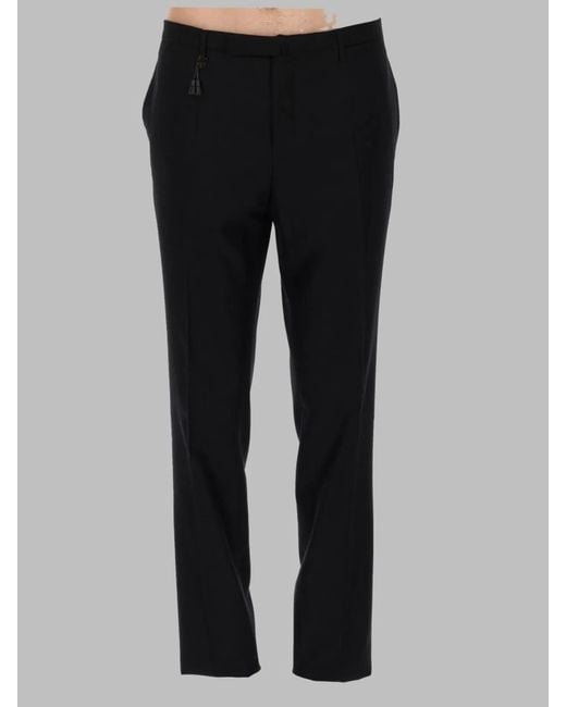 Incotex Black Pantaloni for men