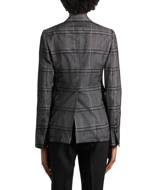SAPIO Gray N4 Double-Breasted Jacket