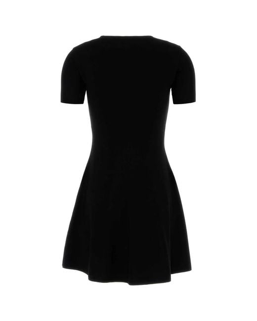 Valentino Garavani Black Abito Maglia