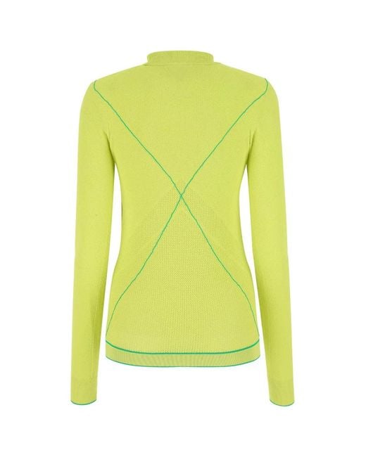 Bottega Veneta Yellow Maglione