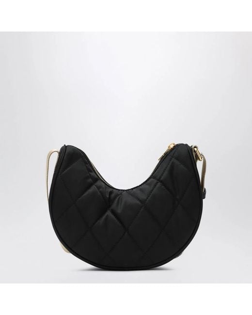 Burberry Black Horseshoe Shoulder Bag