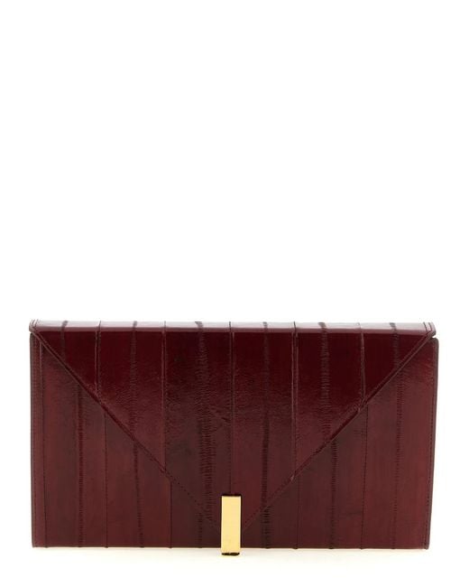 Giuseppe Zanotti Purple 'Tuxedo' Clutch