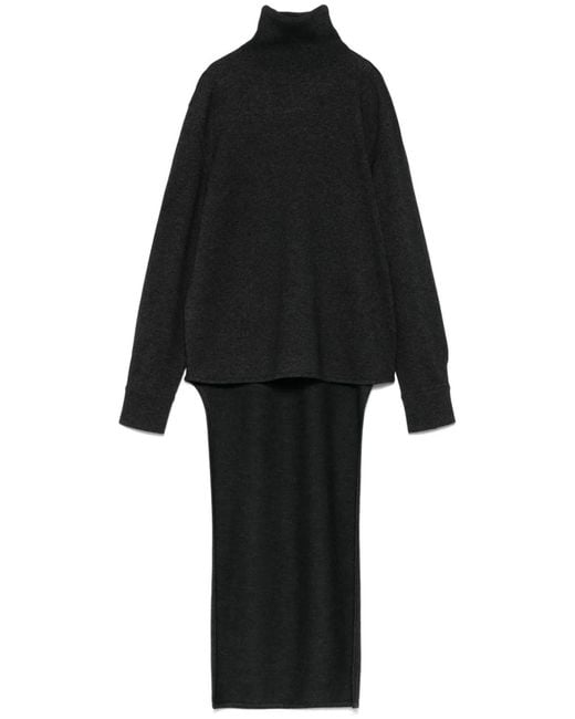 Givenchy Black Cashmere High-Neck Jumper