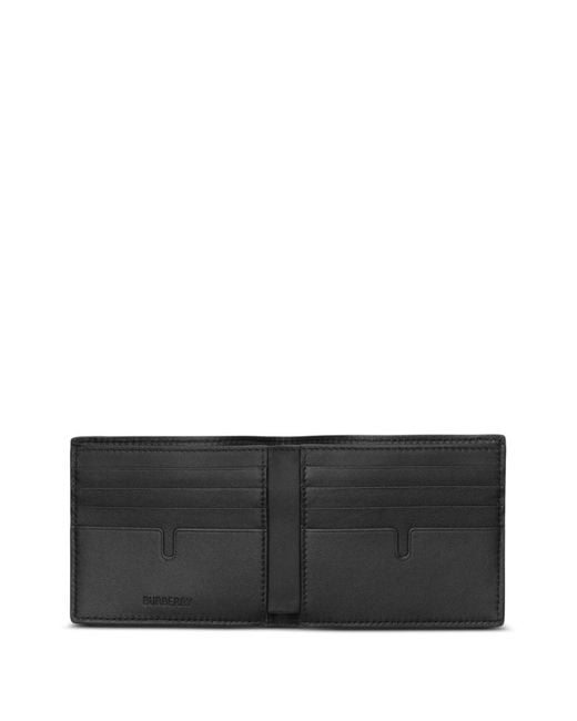 Burberry Black Check Wallet for men