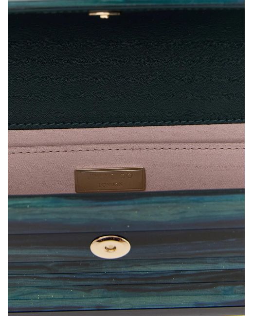 Jimmy Choo Blue 'Sweetie' Clutch