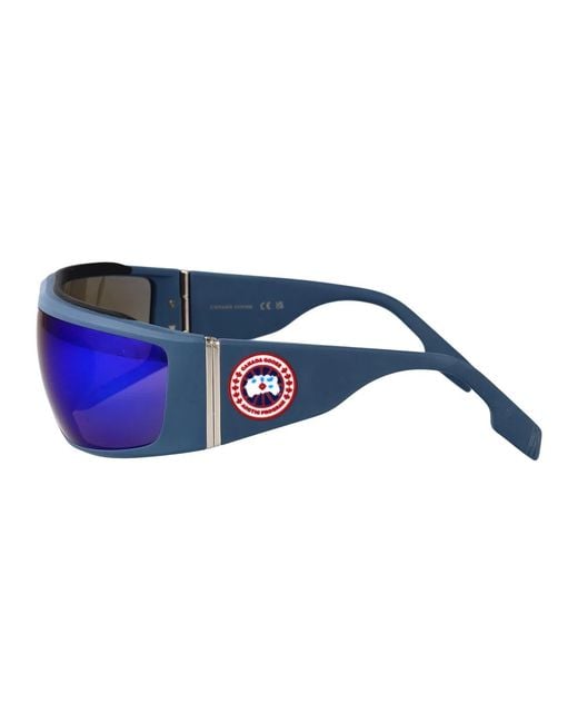 Canada Goose Blue Medium 4 Injected Sunglasses