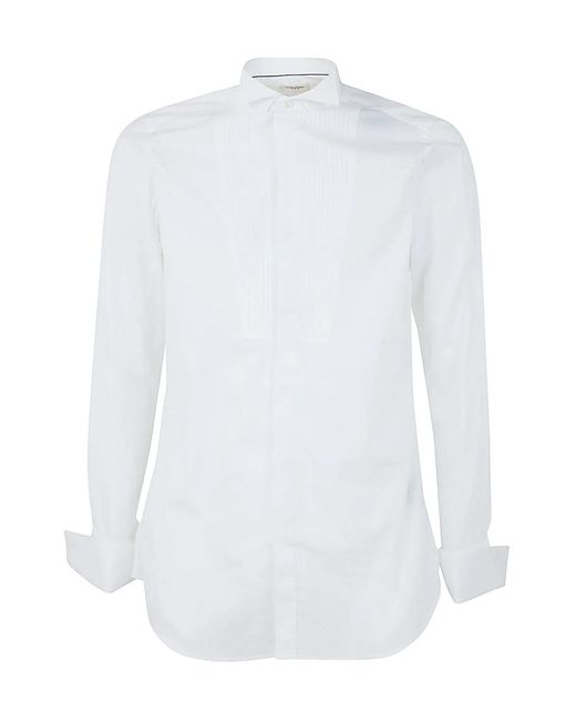 Tintoria Mattei 954 White Ceremony Shirt for men