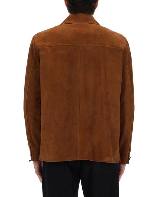 Saint Laurent Brown Overshirt for men