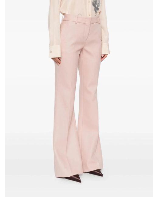 Ermanno Scervino Pink Virgin Wool Pants