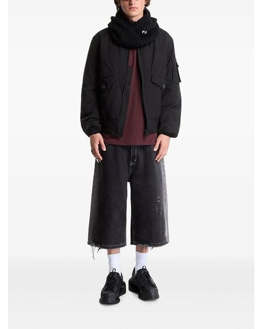 Y-3 Black Bomber Nylon for men