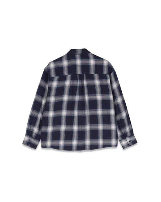 DSquared² Blue Over Checked Shirt