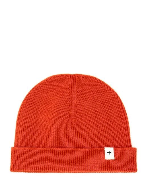 Jil Sander Red Wool Hats for men