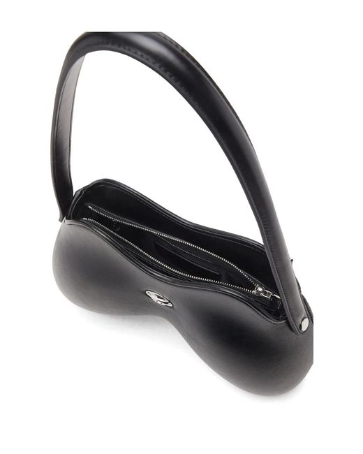 DIESEL Black Polyurethane Shoulder Bag