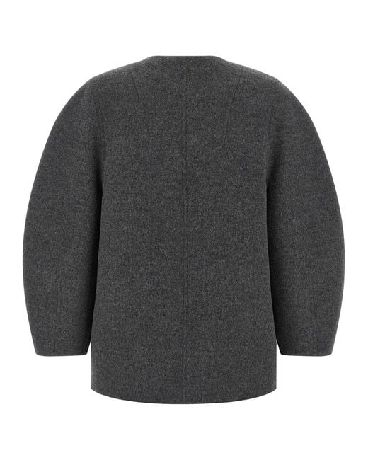 Fendi Gray Blouson Cocoon