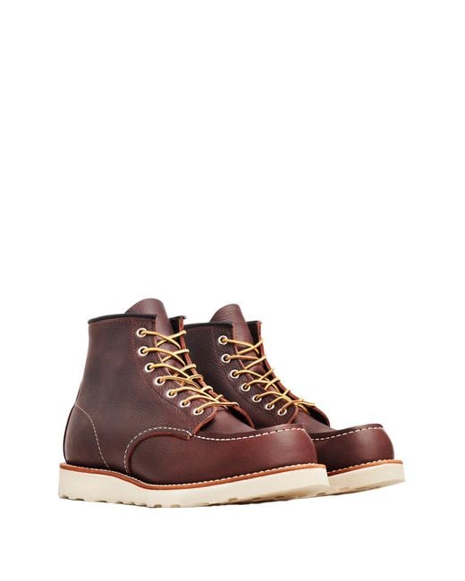 Red Wing Brown Leather Walking Shoe for men