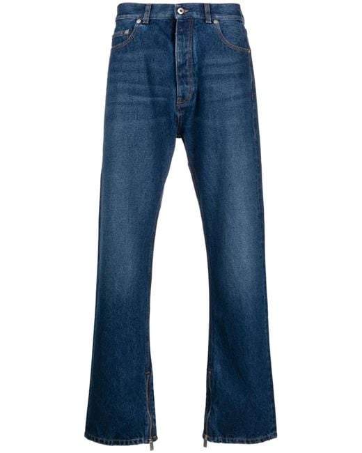 Off-White c/o Virgil Abloh Blue Skate Denim Jeans for men