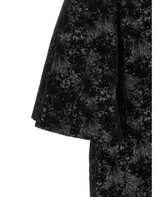 Comme des Garçons Black Flared Sleeves Blazer for men