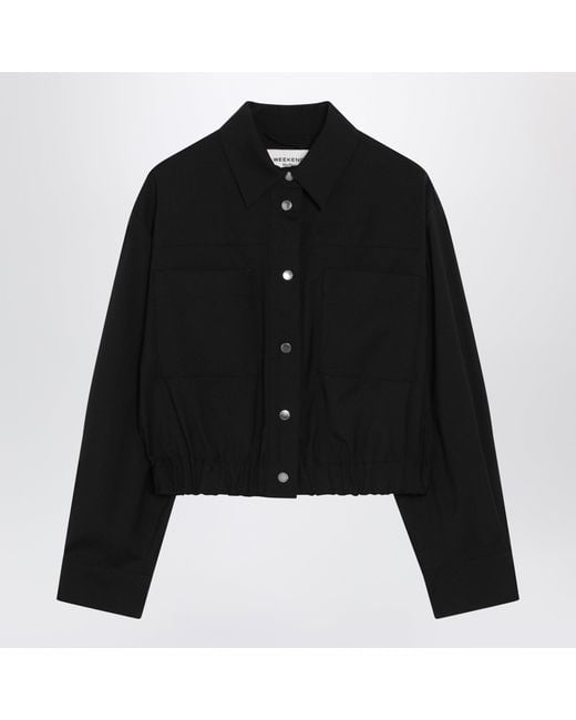 Weekend by Maxmara Black Short Jacket