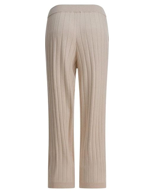 Brunello Cucinelli Natural Cashmere Pants