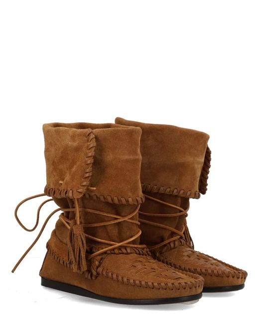 Isabel Marant Brown Boot "Winki"