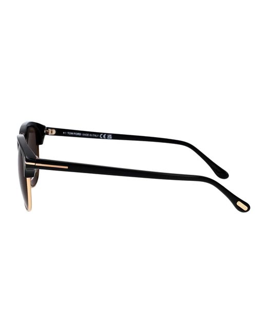 Tom Ford Black Nero/Altro Verde Acetate Sunglasses for men