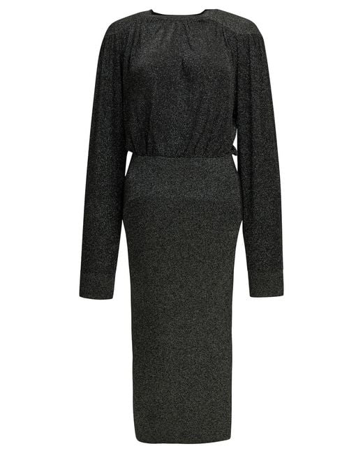 Isabel Marant Black "Aliza" Midi Dress