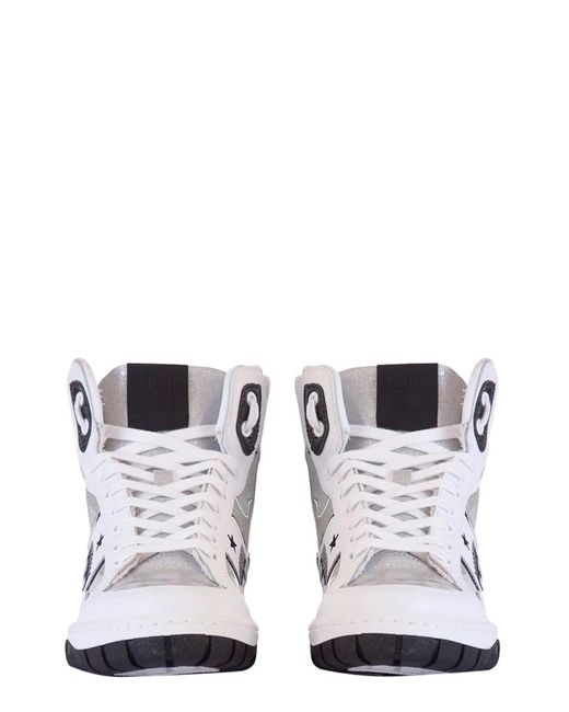 Chiara Ferragni White Logomania High Sneaker