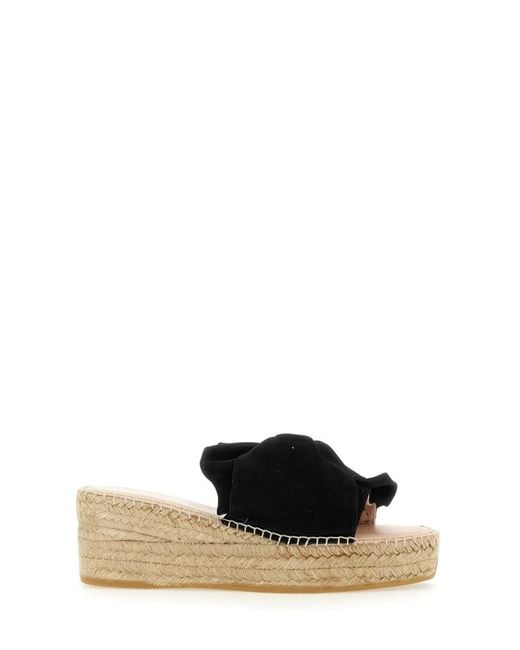 Manebí Black Manebi Knot Sandal