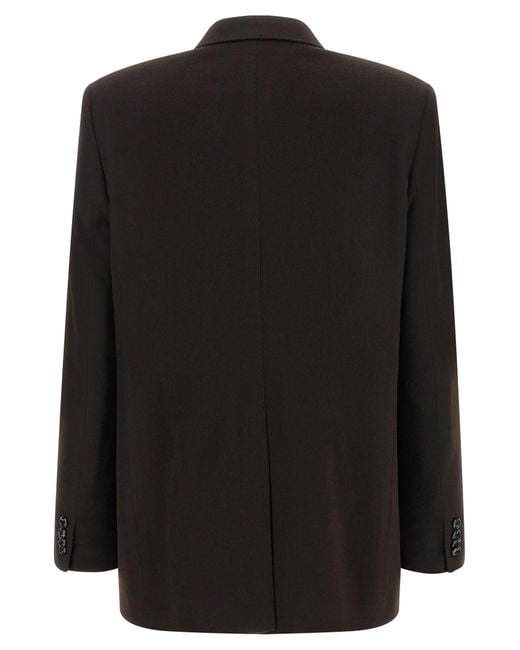 Tagliatore Black 'Jasmine' Double-Breasted Blazer
