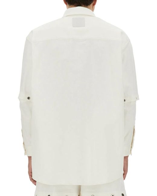 Off-White c/o Virgil Abloh White 90S Jacket-Shirt for men