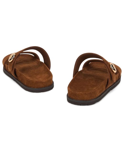 Tory Burch White Leather Sandals