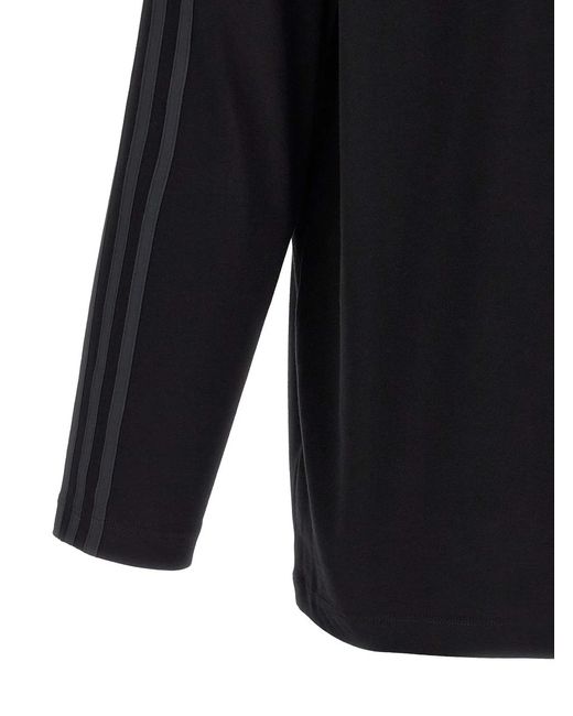 Y-3 Blue Oversized Gradient Stripes' T-Shirt for men